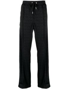 Versace pantalon de survêtement Versace Allover - Noir