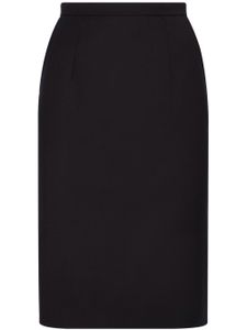 Dolce & Gabbana high-waist pencil miniskirt - Noir