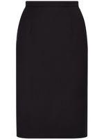 Dolce & Gabbana high-waist pencil miniskirt - Noir - thumbnail