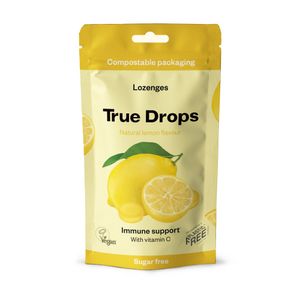 True Drops Keelpastilles Lemon