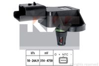 Kw Inlaatdruk-/MAP-sensor / Luchtdruksensor hoogteregelaar / Uitlaatgasdruk sensor 493 137