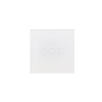 Rome Touch wit-glas LED dimmer compleet - 2draads