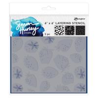 Ranger Ink Ranger • simon hurley create. stencils very berry 3 pieces