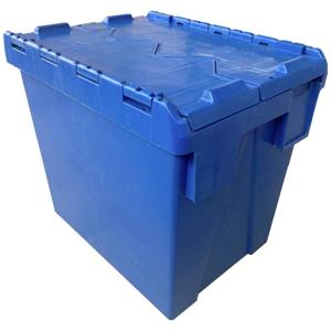 VISO DSW4336 Box met klapdeksel Viso (b x h x d) 400 x 250 x 300 mm Blauw 1 stuk(s)