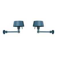 Tonone Bolt Bed Underfit wandlamp install set van 2 Thunder Blue