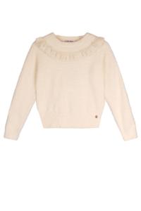 NoNo Zomer sweater meisjes Ivoor wit - fluffy - Ketan