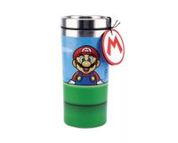Paladone Super Mario Warp Pipe 450 ml Multi kleuren Roestvrijstaal - thumbnail