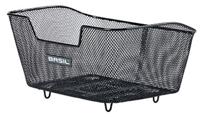Basil base m wsl - fietsmand - achterop - inclusief wsl systeem - zwart