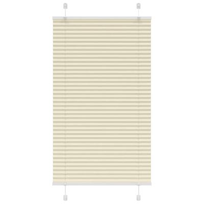 Pliss rolgordijn 75x150 cm stofbreedte 74,4 cm polyester crme