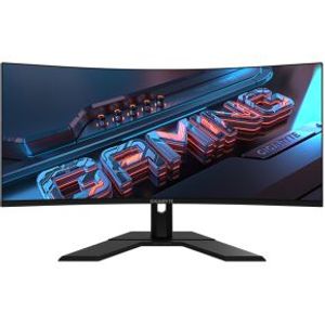 Gigabyte GS34WQC computer monitor 86,4 cm (34") 3440 x 1440 Pixels Wide Quad HD LCD Zwart