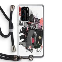 Dissimulation du réel: Huawei P40 Transparant Hoesje met koord