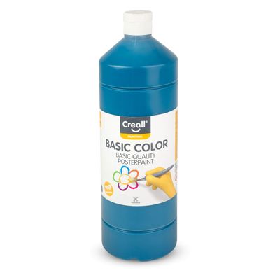 Creall schoolverf turquoise, 1 liter
