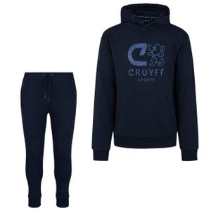 Cruyff Xinner Trainingspak Donkerblauw Camo Blauw