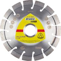 Klingspor 322634 DT 600 U Supra Diamanten doorslijpschijf Diameter 230 mm Boordiameter 22.23 mm Beton, Gewapend beton, Kalkzandsteen 1 stuk(s)