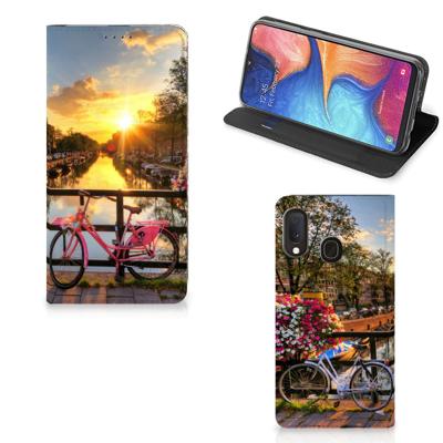 Samsung Galaxy A20e | Book Cover | Amsterdamse Grachten