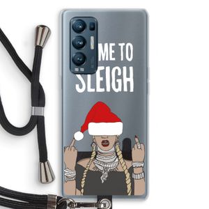 Came To Sleigh: Oppo Find X3 Neo Transparant Hoesje met koord