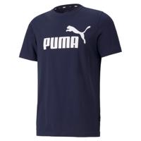 PUMA Essential Logo T-Shirt Donkerblauw - thumbnail