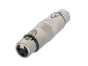 Neutrik NA3F5F 3-polig XLR female naar 5-polig XLR female verloopadapter