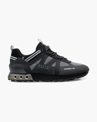 Cruyff Montserrat Interlace Hex-Tech Sneakers Heren Zwart - Maat 40 - Kleur: Zwart | Soccerfanshop