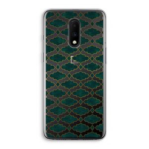 Moroccan tiles: OnePlus 7 Transparant Hoesje