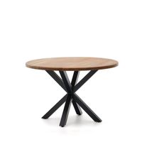 Kave Home Ronde Eettafel 'Argo' Acaciahout, 120cm, kleur Naturel