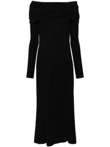 Dorothee Schumacher robe longue à épaules dénudées - Noir