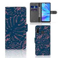 Huawei P30 Lite (2020) Hoesje Palm Leaves Huawei P30 Lite (2020) Hoesje Palm Leaves