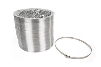 Flexibele aluminium buis - 7 m - Perel