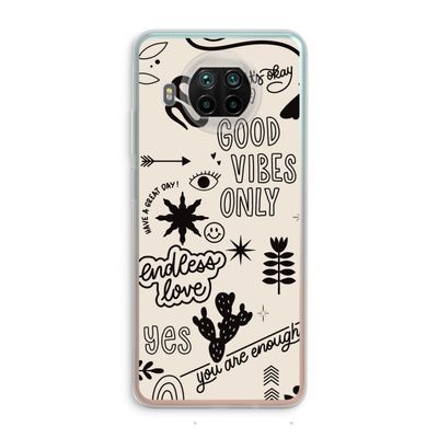 Good vibes: Xiaomi Mi 10T Lite 5G Transparant Hoesje
