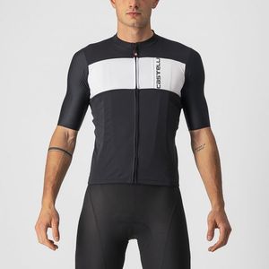 Castelli Prologo 7 fietsshirt korte mouw zwart heren S