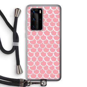 Dakpannetjes: Huawei P40 Pro Transparant Hoesje met koord