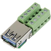 TRU COMPONENTS USB-AFT-2 Inbouwbus USB 3.0 Bus, inbouw horizontaal Inhoud: 1 stuk(s)