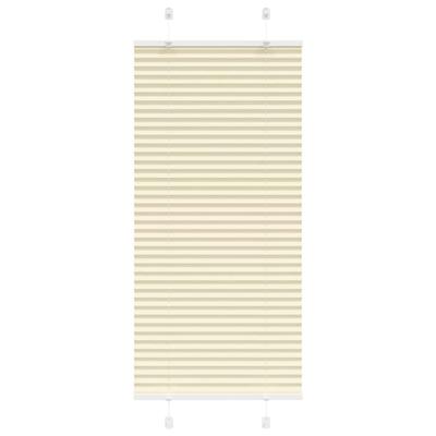 Pliss rolgordijn 60x100 cm stofbreedte 59,4 cm polyester crme