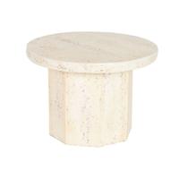 Kleine bijzettafel Home ESPRIT Beige Magnesium 60 x 60 x 41,9 cm