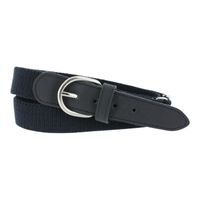 Oxxy elastische verstelbare riem navy Maat - thumbnail