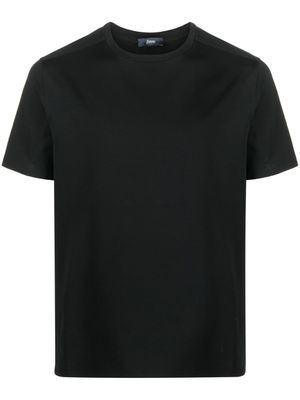 Herno t-shirt en coton à manches courtes - Noir