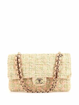 CHANEL Pre-Owned sac à main en tweed tricolore pre-owned (2006) - Rose