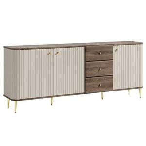 Meubella Dressoir Concorde - Beige - 200 cm