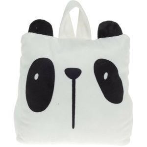 Deurstopper 1 kilo gewicht - kinderkamer - Panda - met lus van touw - 17 x 14 cm