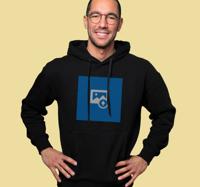Gepersonaliseerde afbeelding op hoodie