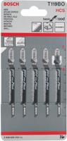 Bosch Accessoires 5x basic voor hout decoupeerzaagblad t119bo - 2608630310