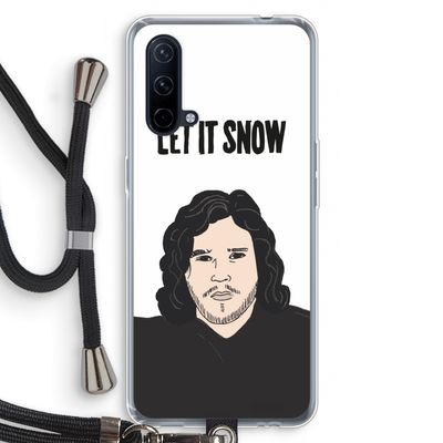Let It Snow: OnePlus Nord CE 5G Transparant Hoesje met koord