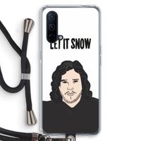 Let It Snow: OnePlus Nord CE 5G Transparant Hoesje met koord