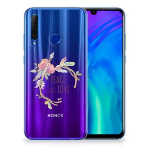 Honor 20 Lite Telefoonhoesje met Naam Boho Text