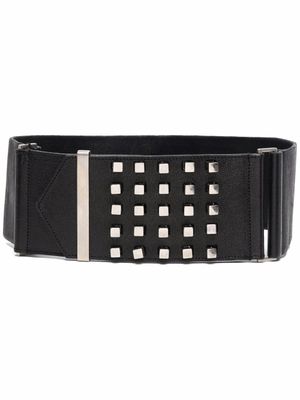 Gianfranco Ferré Pre-Owned ceinture à détails de clous (années 1990) - Noir