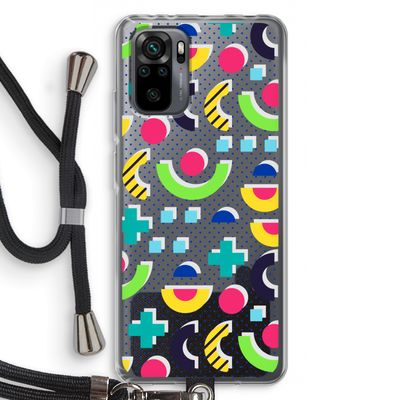 8-bit N°1: Xiaomi Redmi Note 10 Pro Transparant Hoesje met koord