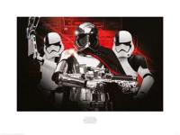 Kunstdruk Star Wars - The Last Jedi Stormtrooper Team 80x60cm