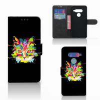 LG V40 Thinq Leuk Hoesje Cat Color - thumbnail