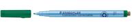 Staedtler Lumocolor uitwisbare pen, schrijfbreedte: 0,6 mm, groen
