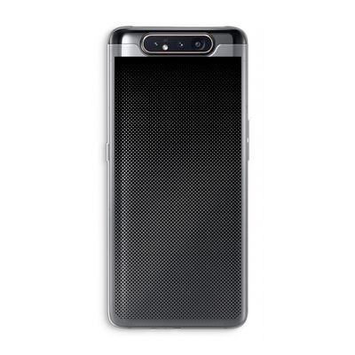 Musketon Halftone: Samsung Galaxy A80 Transparant Hoesje